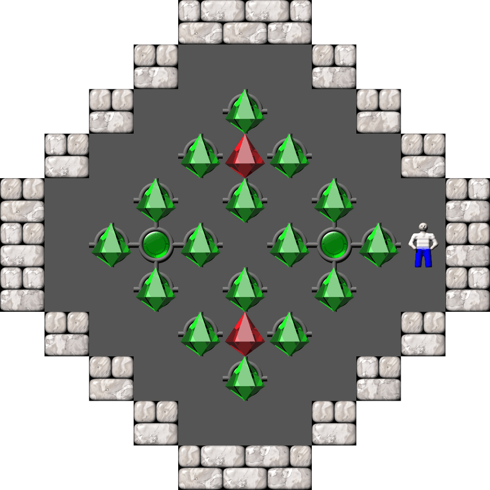 Сокобан AC Diamonds уровень 4